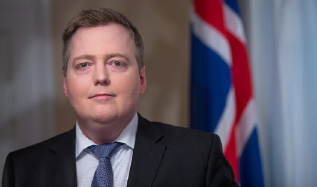 Sigmundur Davíð Gunnlaugsson.