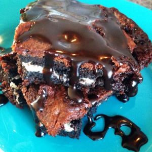 Oreo fudge brownie