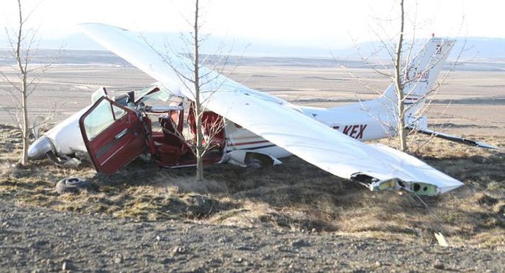Skýrsla um flugslysið fjórum árum síðar Skýrsla um flugslysið fjórum árum síðar