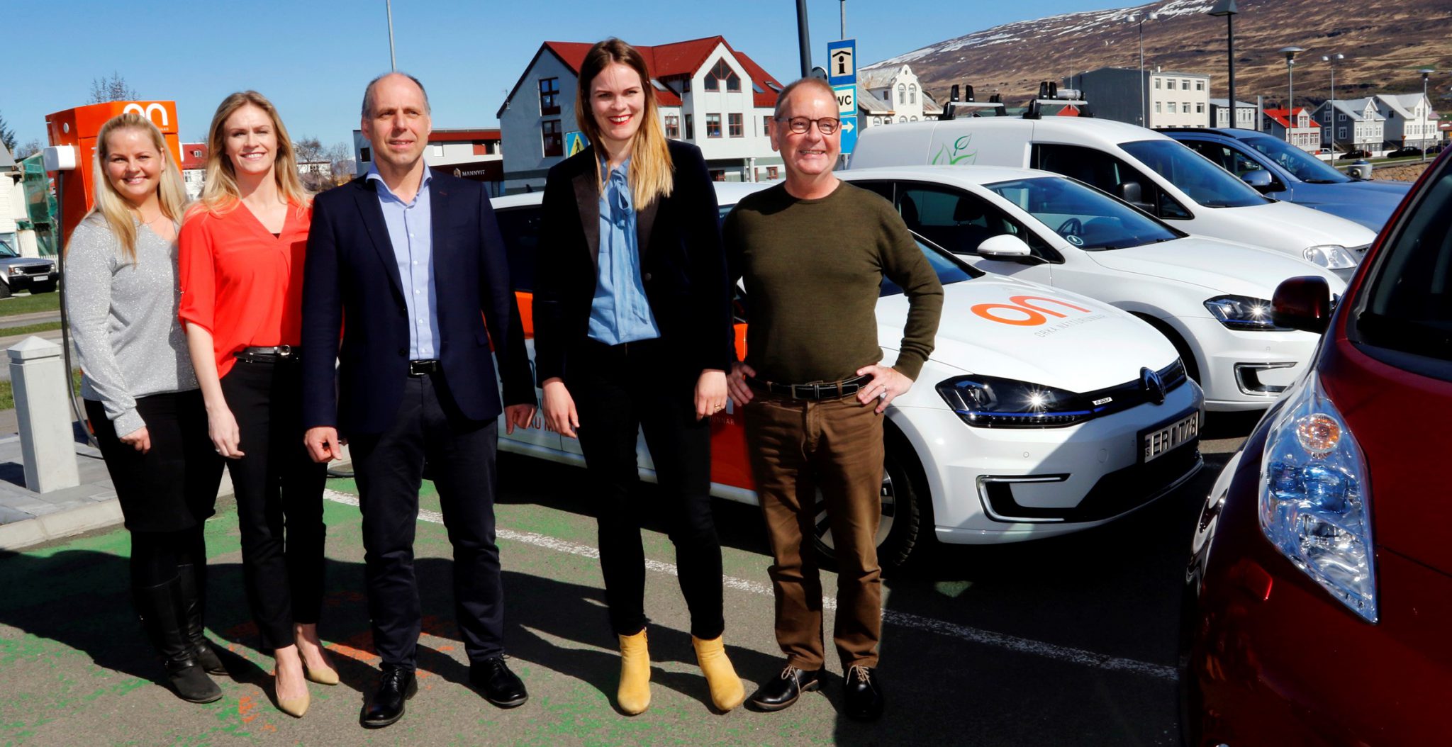 Rafbílar komast nú milli Akureyrar og Reykjavíkur Rafbílar komast nú milli Akureyrar og Reykjavíkur