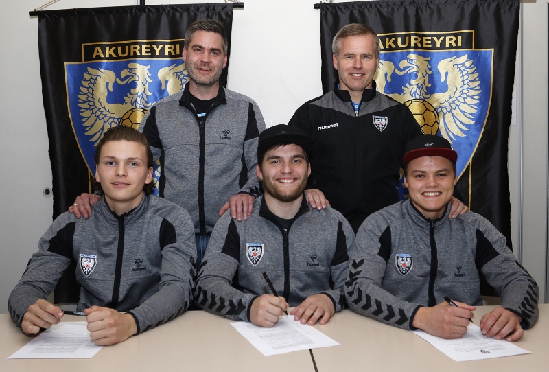 Arnór, Arnþór og Hafþór verða með Akureyri Arnór, Arnþór og Hafþór verða með Akureyri