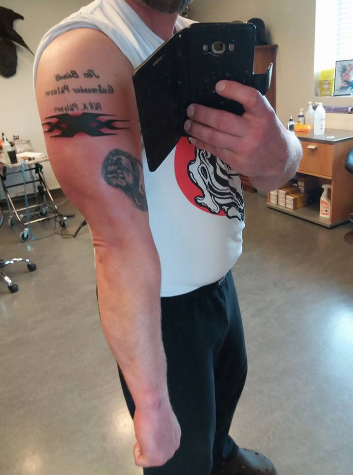 Birkir Bekkur fær sér húðflúr eins og Vin Diesel – Myndir Birkir Bekkur fær sér húðflúr eins og Vin Diesel – Myndir