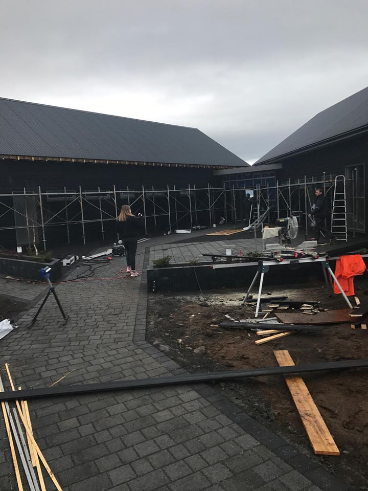 Framkvæmdir við Bjórböðin í fullum gangi – myndir Framkvæmdir við Bjórböðin í fullum gangi – myndir