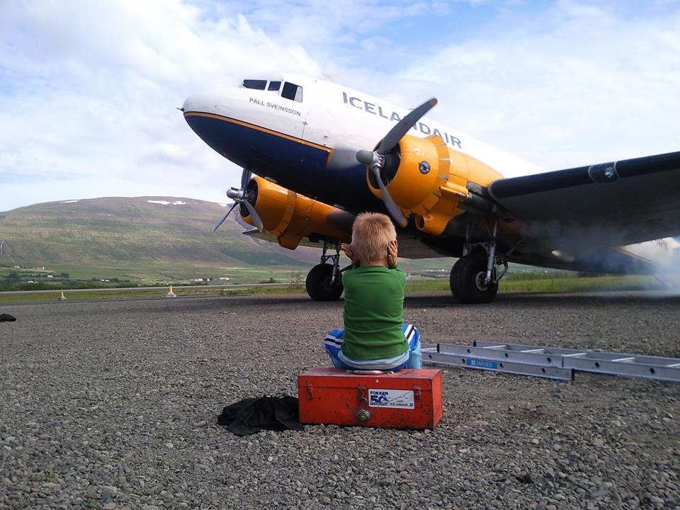 Flugdagur á Akureyrarflugvelli 17. júní