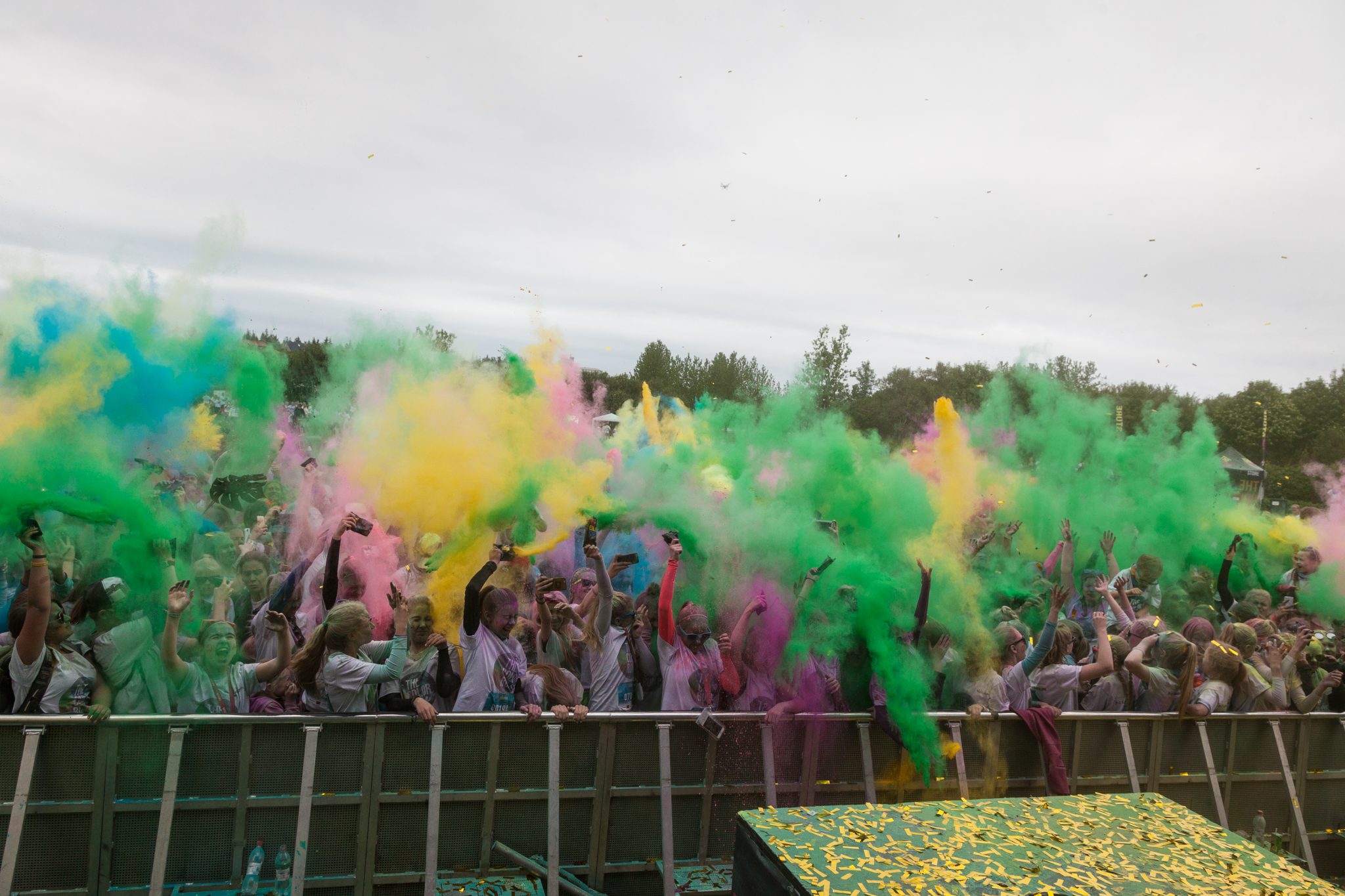 Götulokanir vegna The Color Run