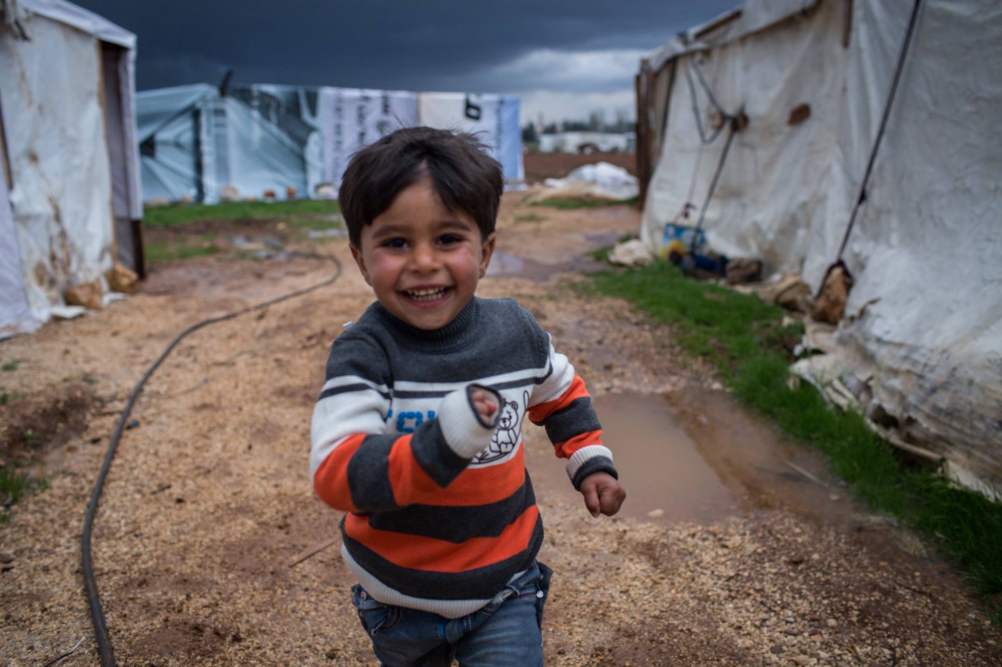 Sýrlenskur matur á Aleppo fyrir fólk á flótta