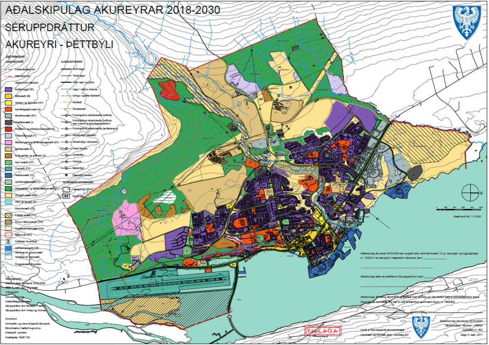 Ný tillaga að aðalskipulagi Akureyrar Ný tillaga að aðalskipulagi Akureyrar