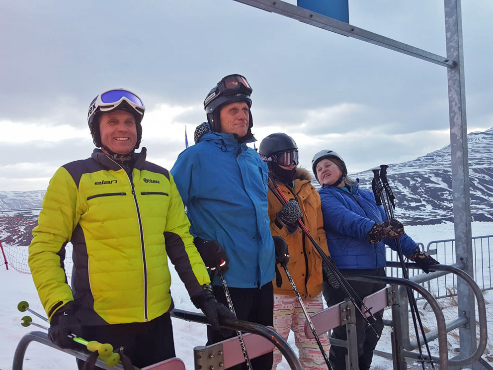 Skíðavertíðin fer vel af stað í Hlíðarfjalli Skíðavertíðin fer vel af stað í Hlíðarfjalli