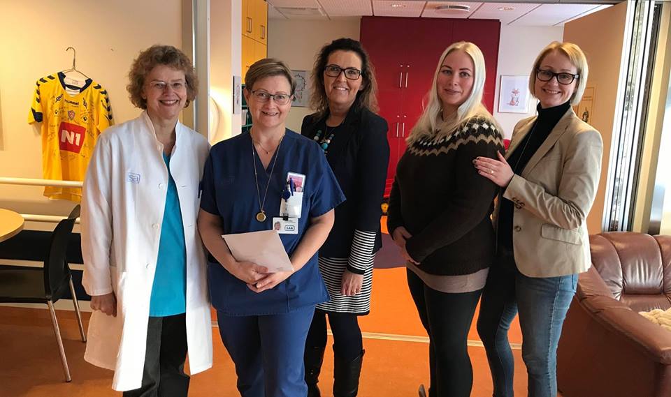 Norðlenska styrkir barnadeild Sjúkrahússins á Akureyri