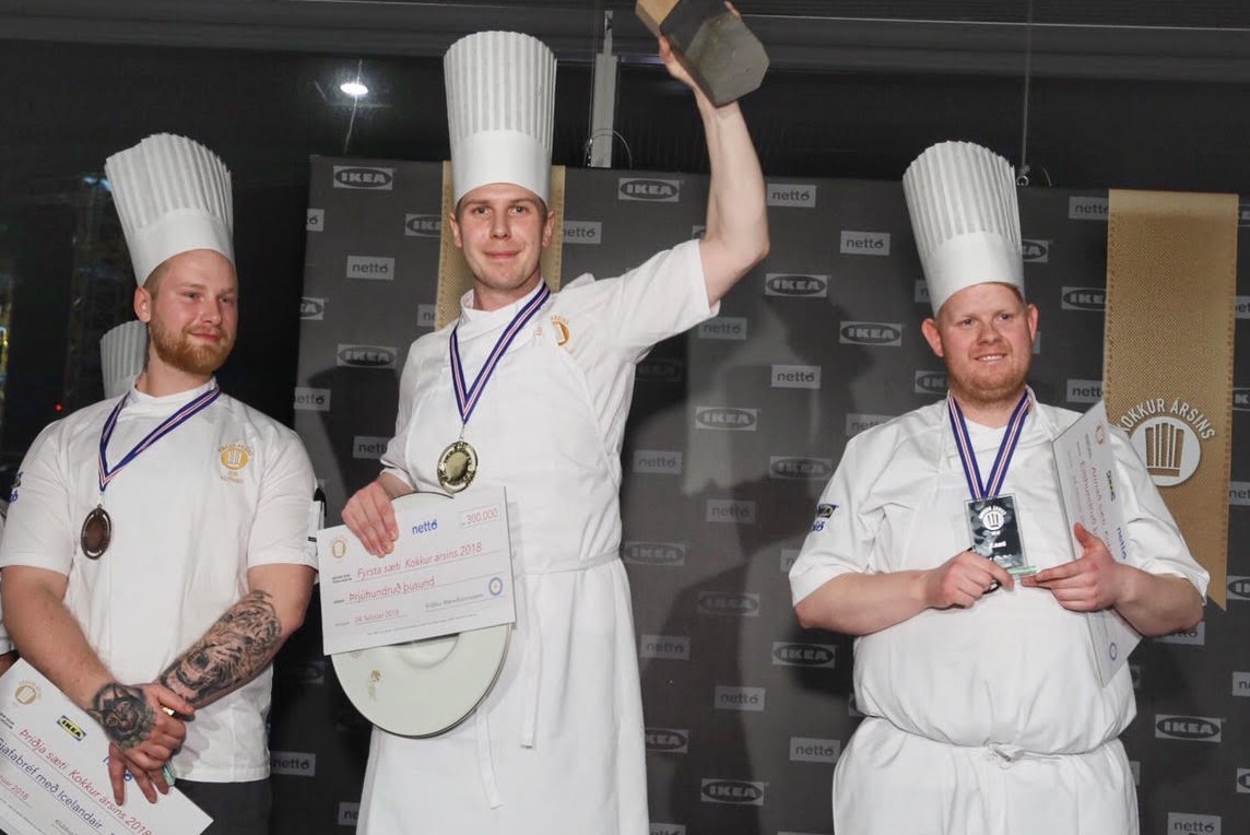 Garðar Kári vann Kokkur ársins Garðar Kári vann Kokkur ársins