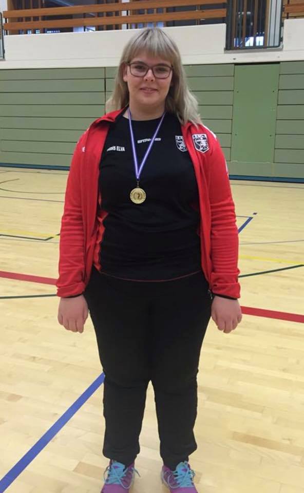 Védís keppir á Special Olympics Védís keppir á Special Olympics