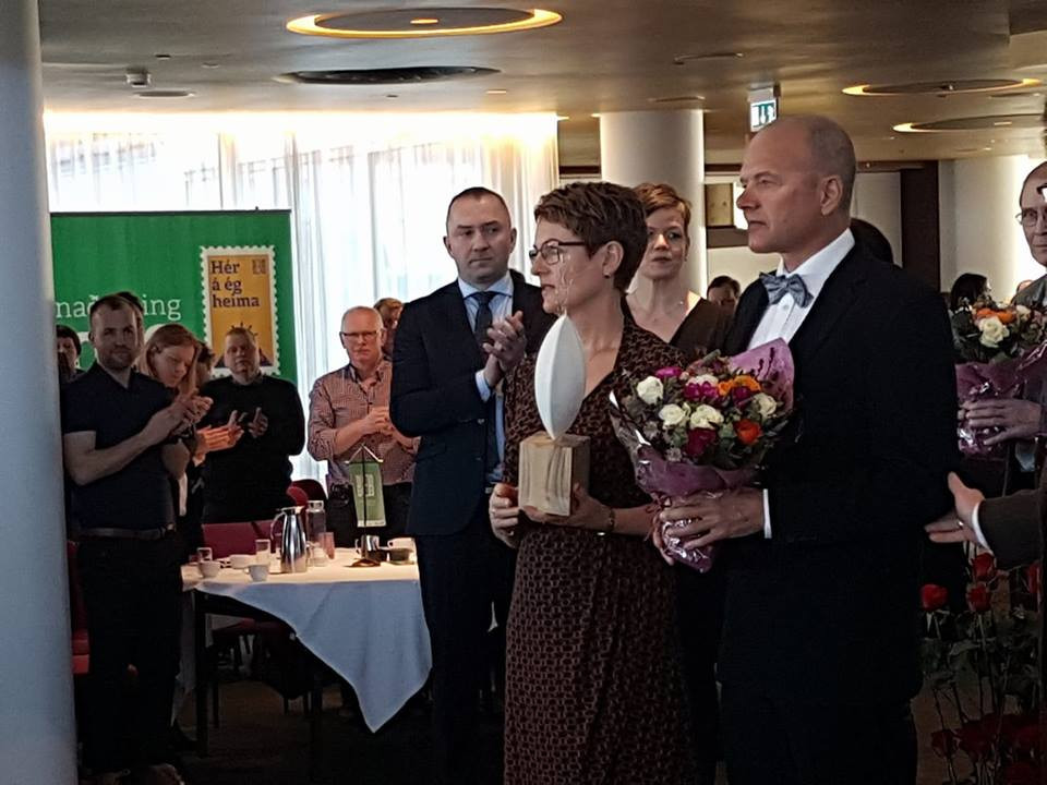 Ari og Sigurlaug í Nesi hlutu landbúnaðarverðlaun Ari og Sigurlaug í Nesi hlutu landbúnaðarverðlaun