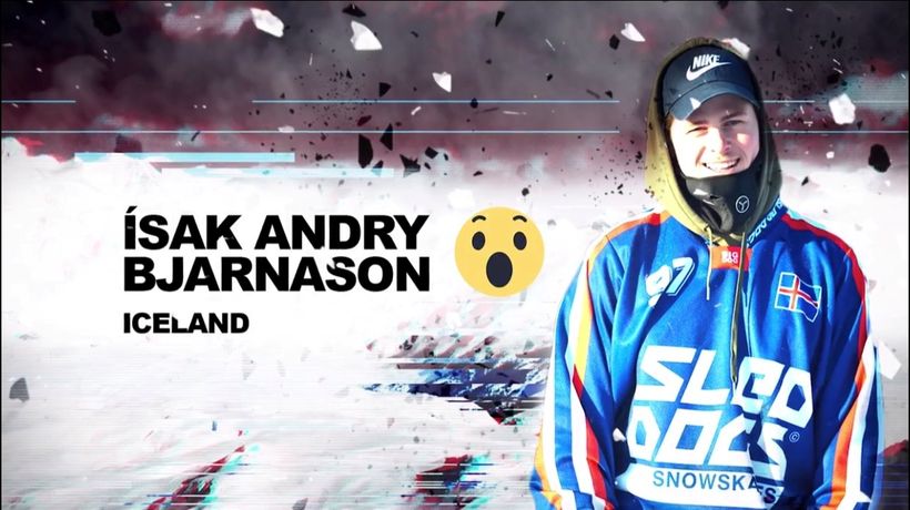 Ísak Andri keppir um heimsmeistaratitil á snjóskautum Ísak Andri keppir um heimsmeistaratitil á snjóskautum