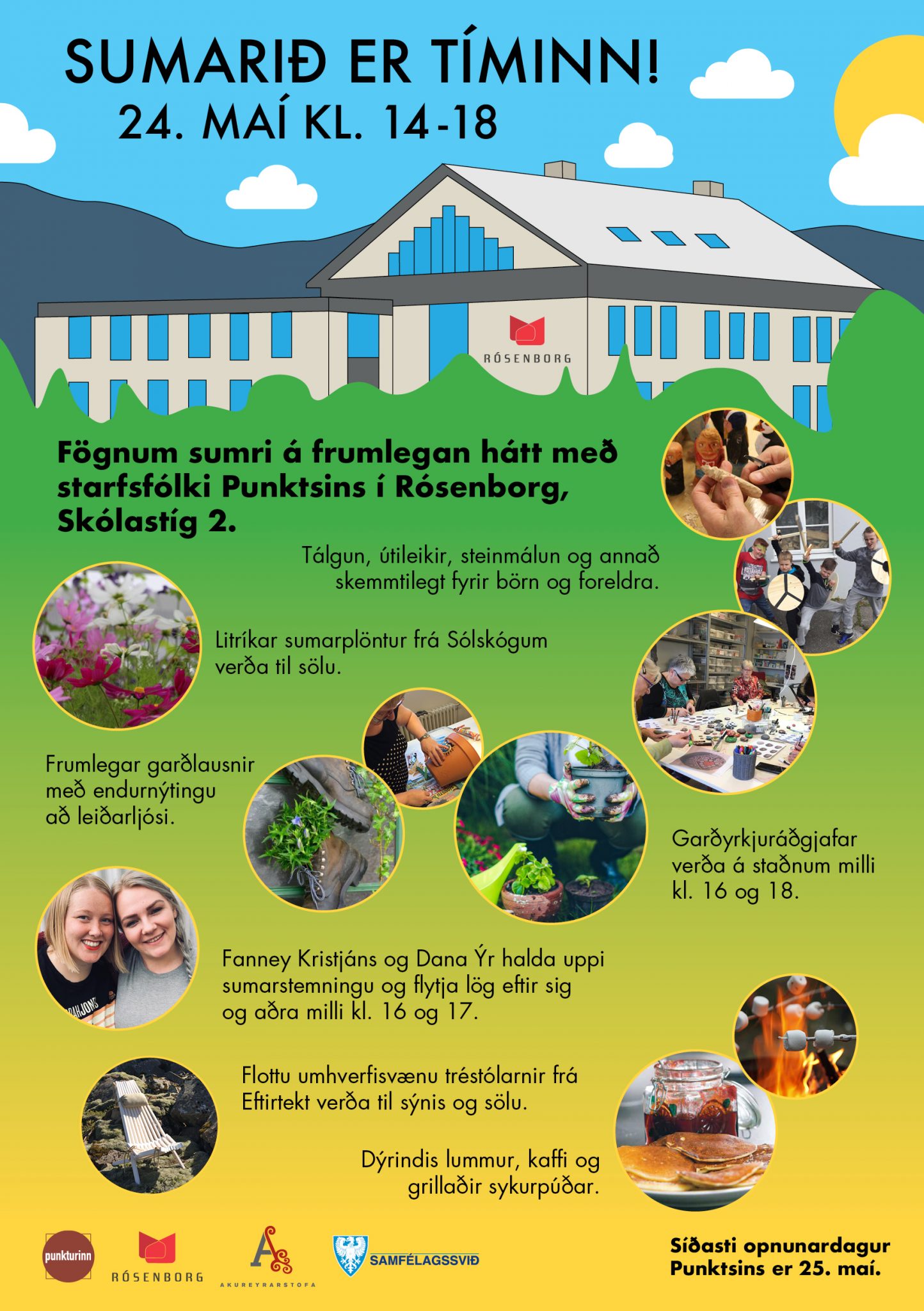 Sumargleði Punktsins á fimmtudaginn