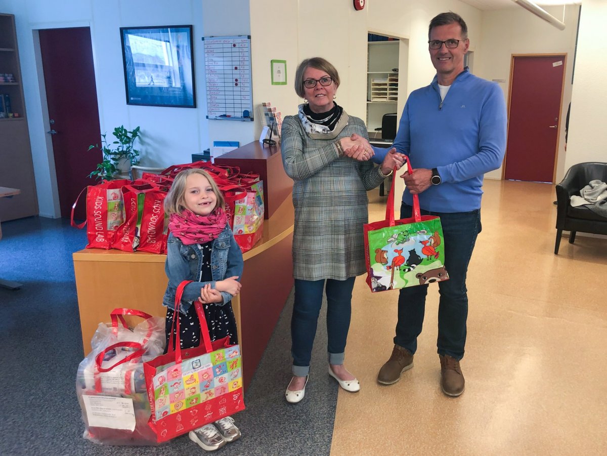 Góð gjöf til leikskóla bæjarins Góð gjöf til leikskóla bæjarins