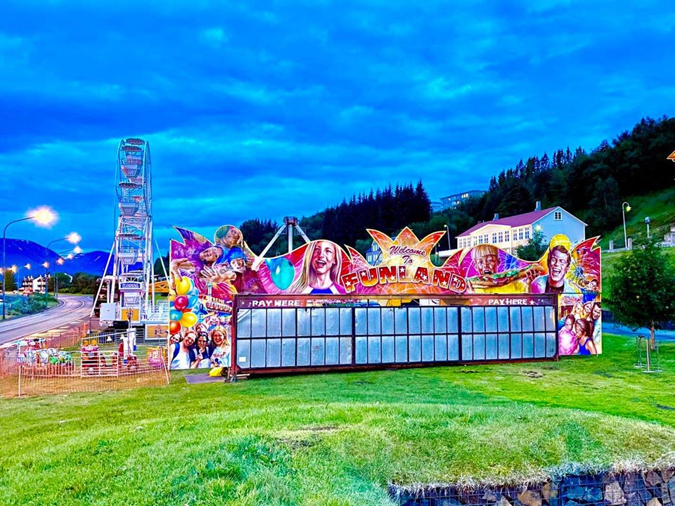 Opna tívolí á Akureyri yfir helgina