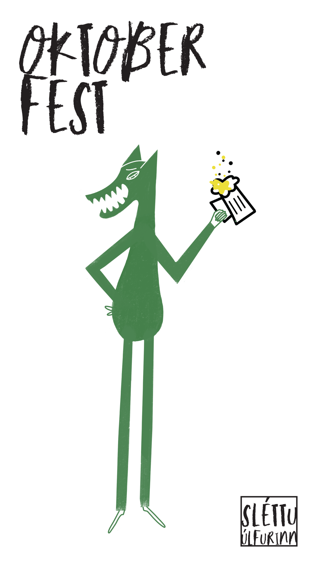 Ekta Októberfest í Miðbæ Akureyrar