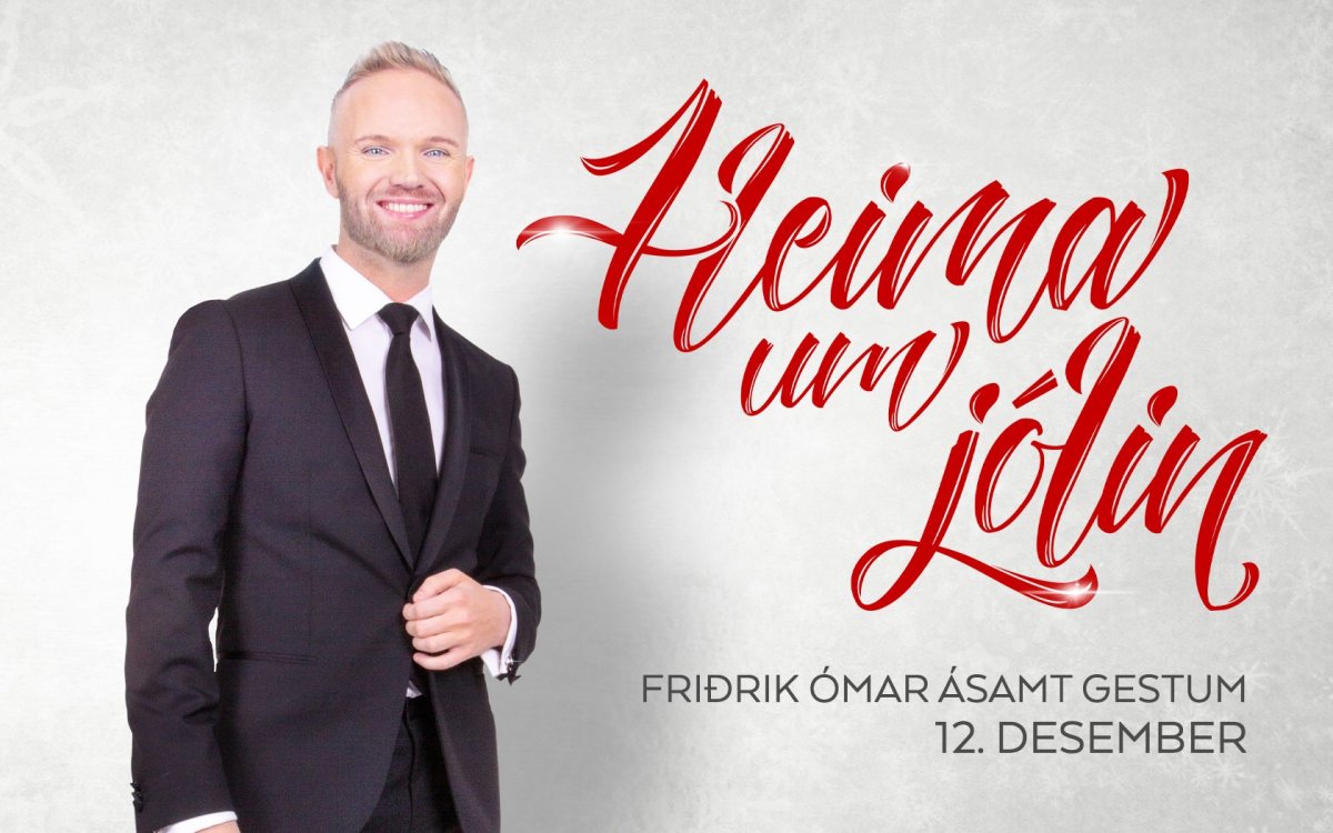 Jólatónleikar Friðriks Ómars í Hofi felldir niður Jólatónleikar Friðriks Ómars í Hofi felldir niður