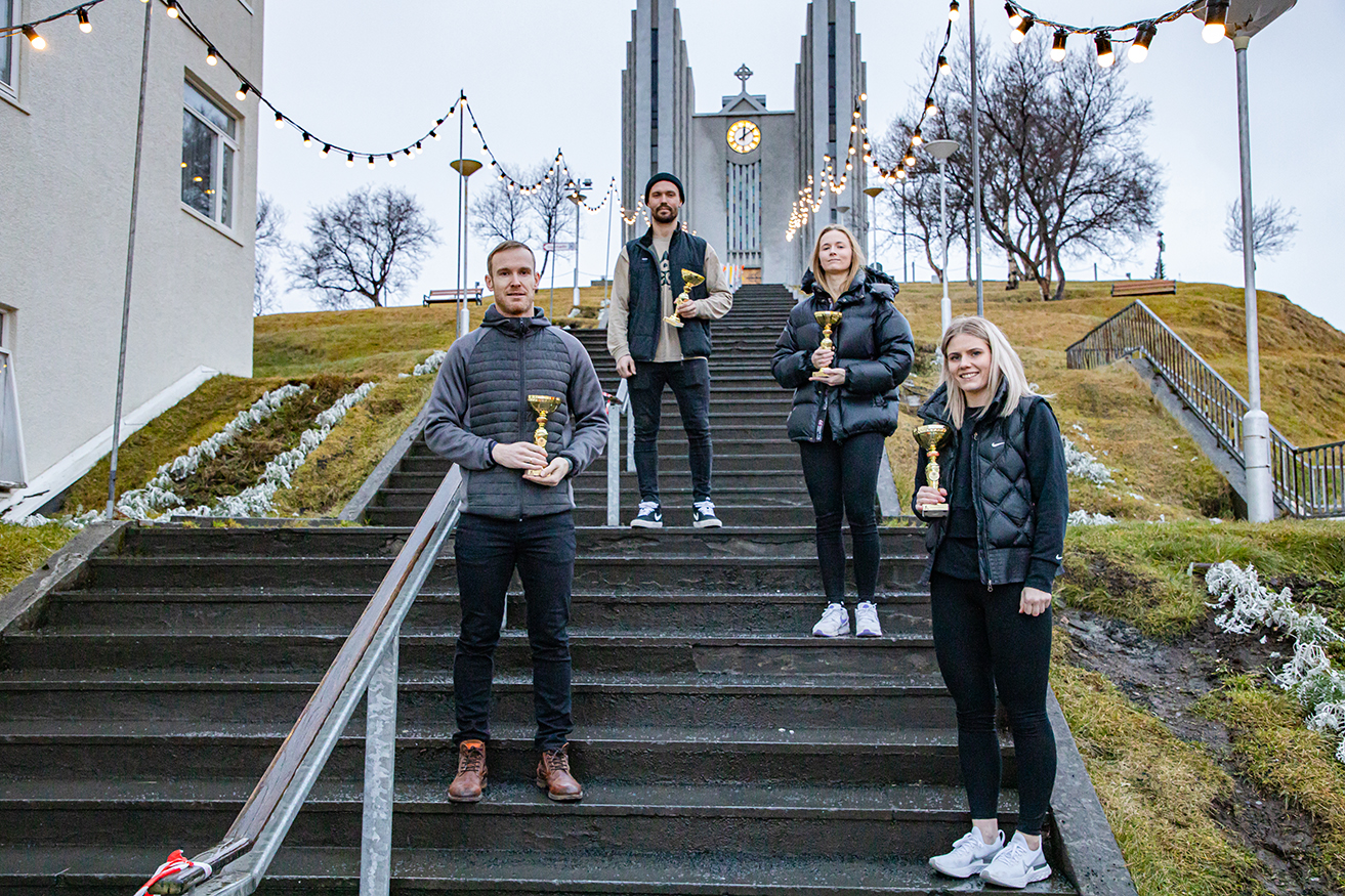 Hjólreiðafólks ársins 2020 hjá HFA verðlaunað