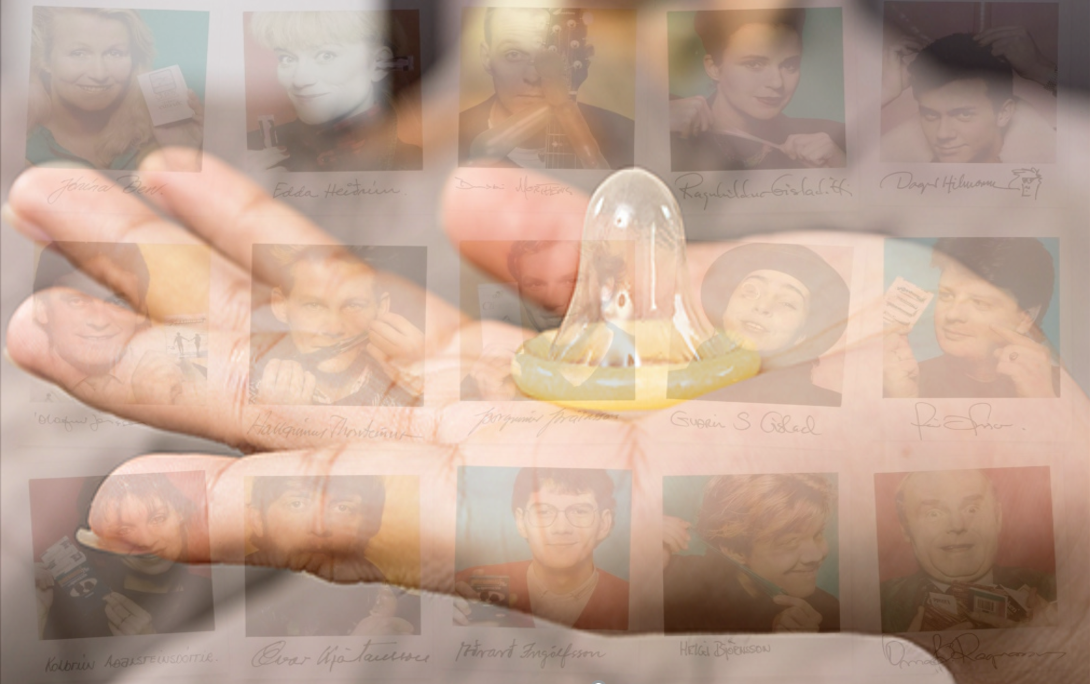 Hver getur teyst á smokkinn ef hann er settur á hausinn? Hver getur teyst á smokkinn ef hann er settur á hausinn?