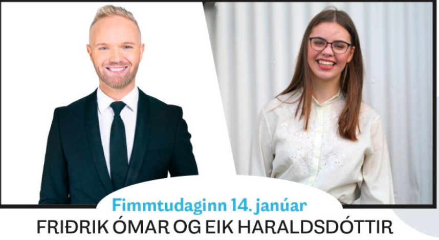 Metfjöldi fylgdist með Friðriki Ómari og Eik