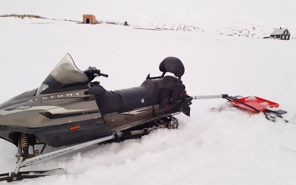 Gönguskíða spori til Hríseyjar Gönguskíða spori til Hríseyjar