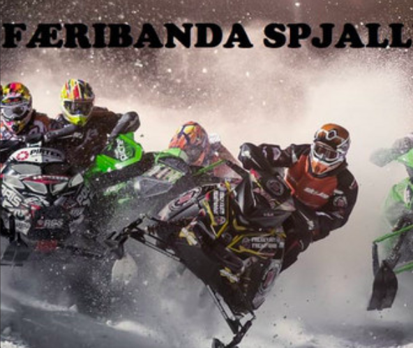 Fyrsta íslenska vélsleða-hlaðvarpið Fyrsta íslenska vélsleða-hlaðvarpið