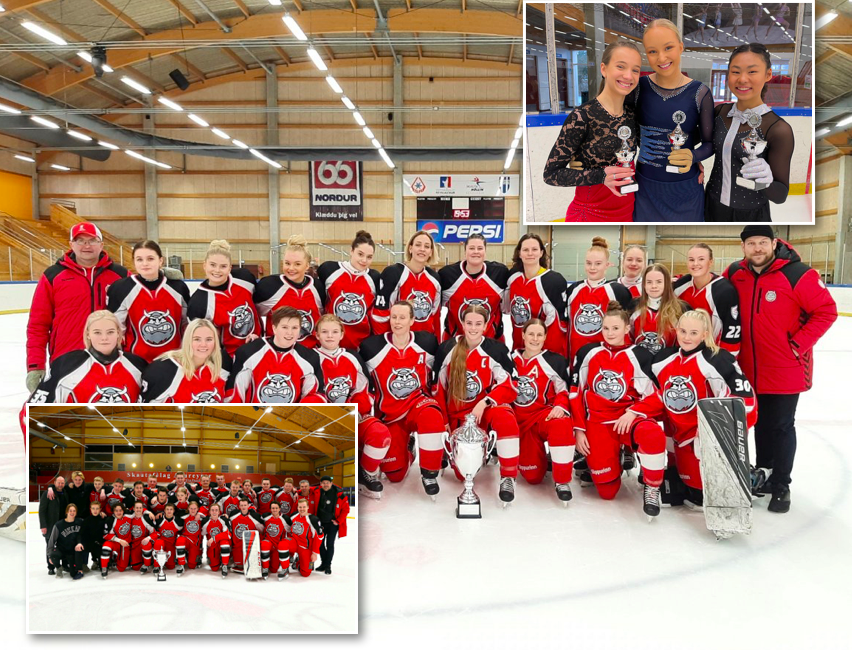 Frábær mars mánuður hjá Skautafélagi Akureyrar Frábær mars mánuður hjá Skautafélagi Akureyrar