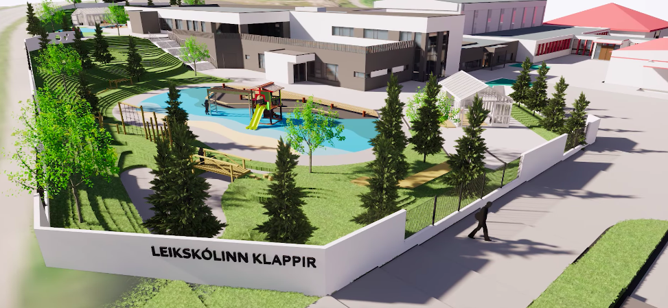 Framkvæmdir við Klappir ganga vel: „Verður flottasti leikskólinn á Akureyri“ Framkvæmdir við Klappir ganga vel: „Verður flottasti leikskólinn á Akureyri“