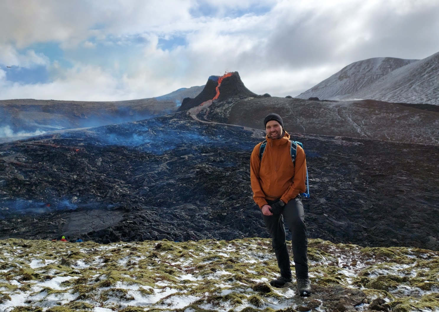 „Sannarlega eitthvað sem fer í reynslubankann hjá ungum jarðfræðingi eins og mér“