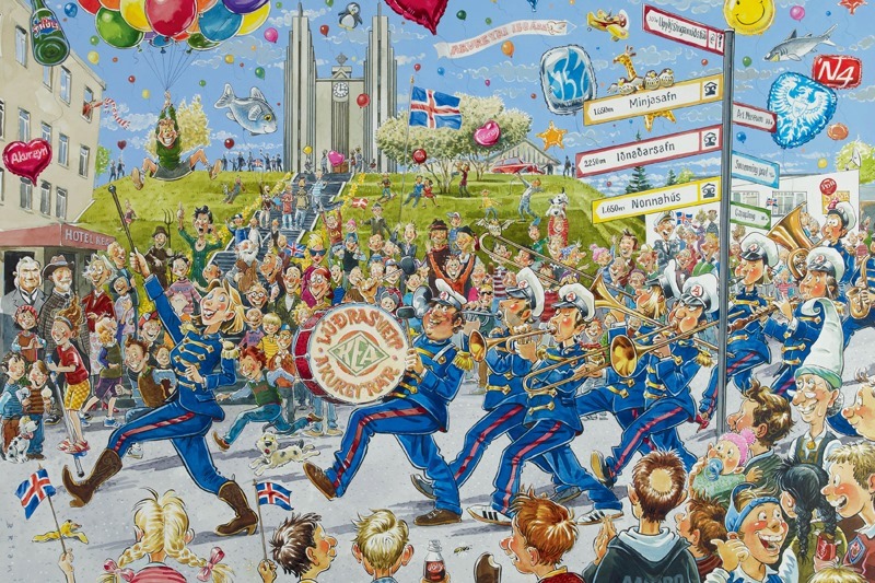 1. maí kveðja Lúðrasveitar Akureyrar