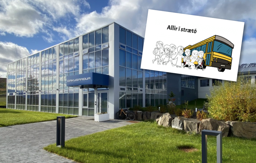 Strætóskóli fyrir grunnskólanemendur: „Ég held að allir foreldrar í bænum hljóti að vera sáttir við að minnka skutlið“ Strætóskóli fyrir grunnskólanemendur: „Ég held að allir foreldrar í bænum hljóti að vera sáttir við að minnka skutlið“