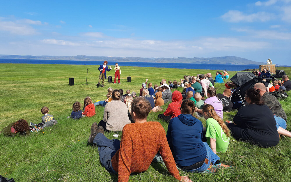 Mikið fjör á Náttúrubarnahátíð