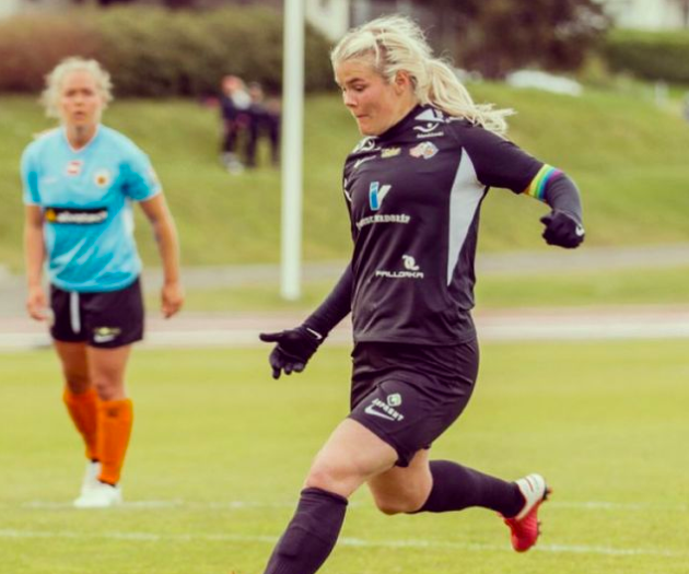 Arna Sif jafnaði fyrir Þór/KA á lokasekúndunni Arna Sif jafnaði fyrir Þór/KA á lokasekúndunni