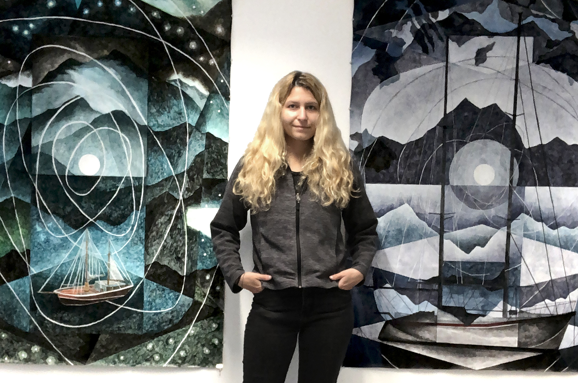 Jessica Tawczynski sýnir í Deiglunni Jessica Tawczynski sýnir í Deiglunni