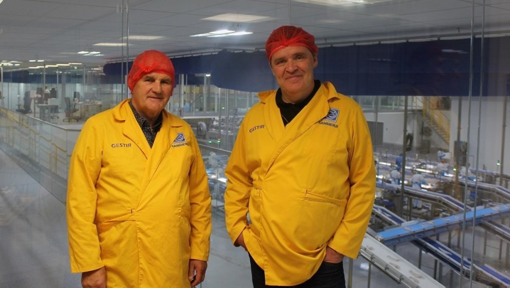 Aðstæður starfsfólks hátæknivinnsluhúss til fyrirmyndar Aðstæður starfsfólks hátæknivinnsluhúss til fyrirmyndar