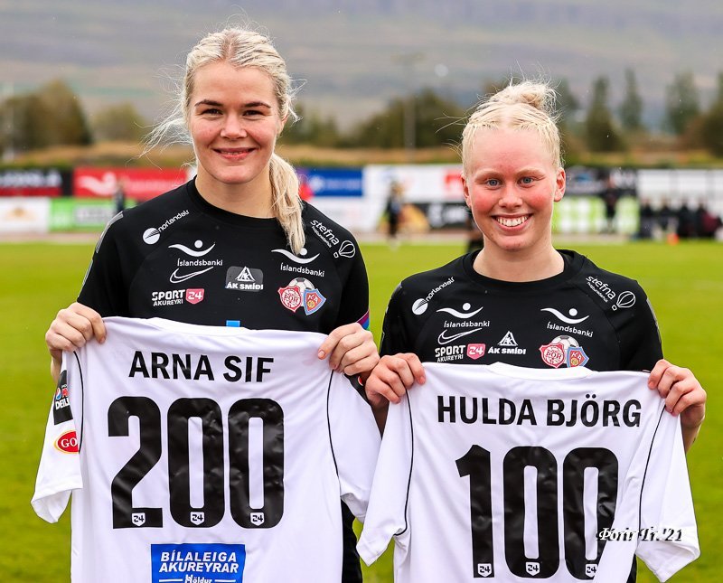 Þór/KA endar tímabilið í sjötta sæti – Þrjár knattspyrnukonur verðlaunaðar