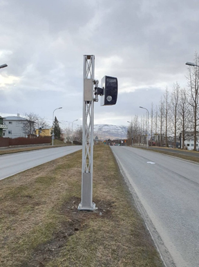 Hraða- og rauðljósamyndavélar teknar í notkun á Hörgárbraut