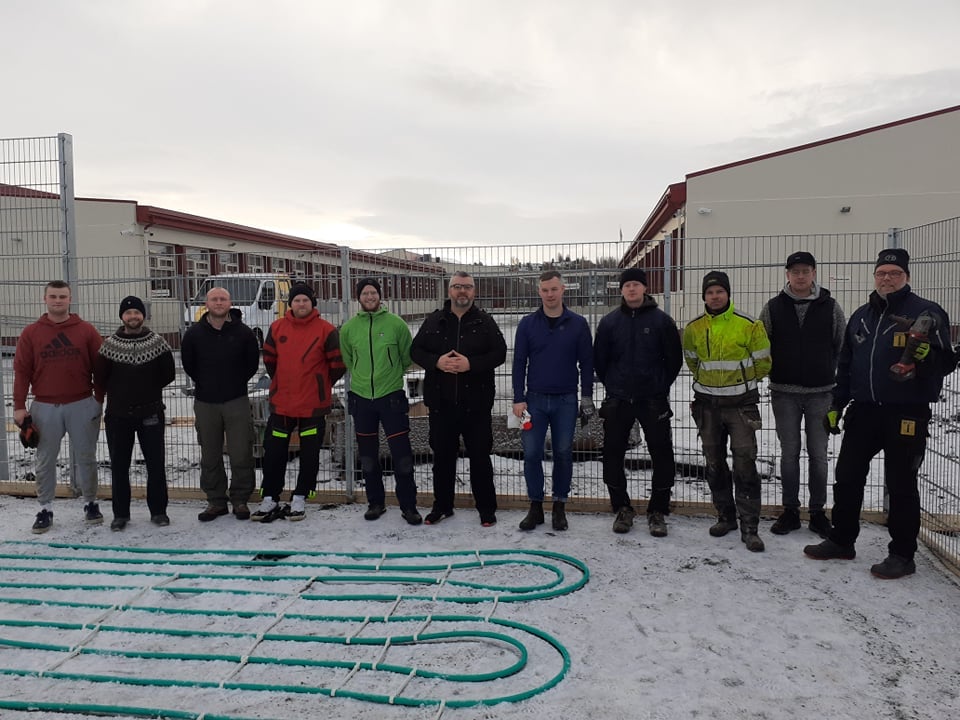 Framkvæmdir við Garðinn hans Gústa ganga vel Framkvæmdir við Garðinn hans Gústa ganga vel