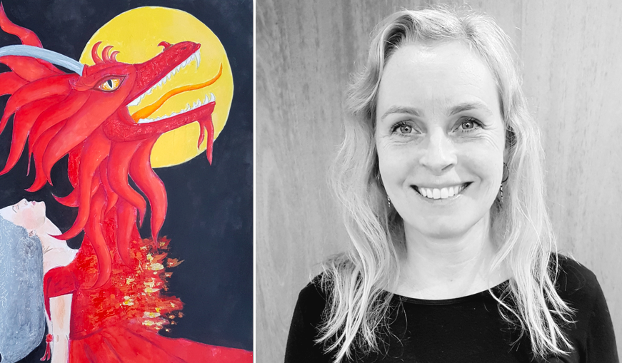 Konan og Drekinn í Deiglunni Konan og Drekinn í Deiglunni