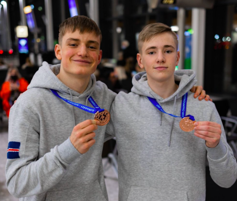 Jóhann og Gísli nældu í brons á EM í Portúgal