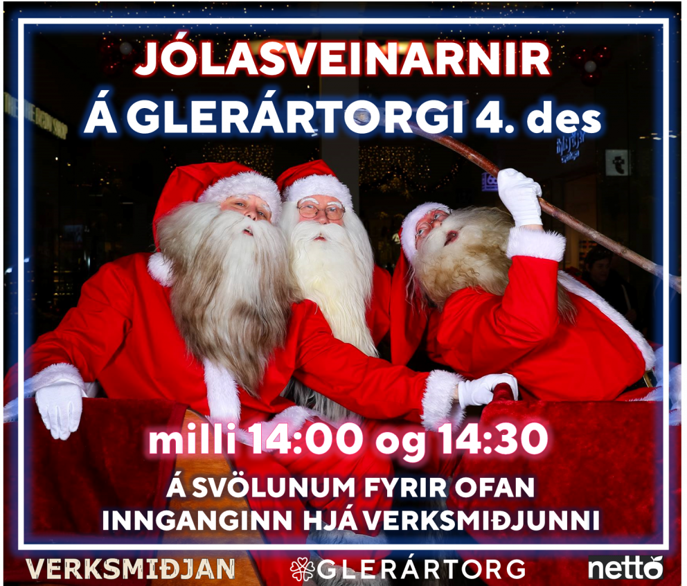 Jólasveinarnir á Glerártorgi