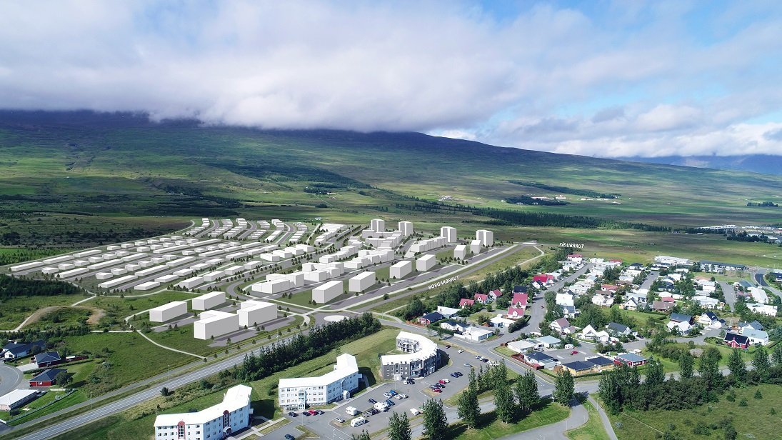 Nýtt íbúðasvæði á Akureyri fær nafnið Móahverfi
