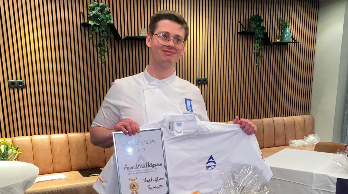 Aron Gísli sigraði Arctic Chef