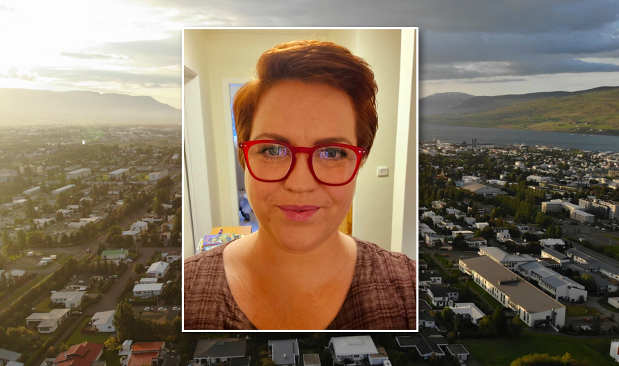 Hrafndís vill leiða lista Pírata á Akureyri Hrafndís vill leiða lista Pírata á Akureyri