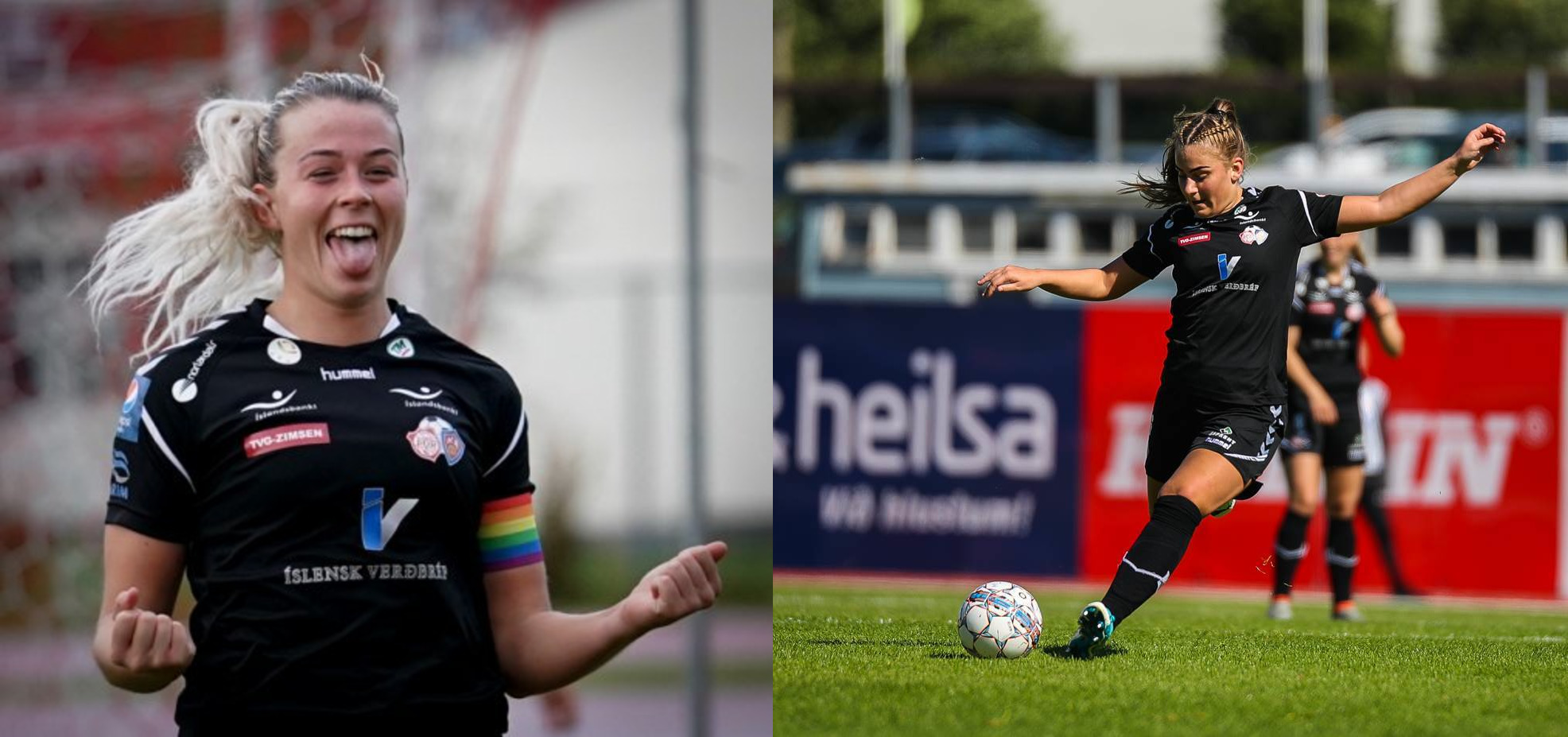 Andrea Mist og Sandra María snúa aftur heim Andrea Mist og Sandra María snúa aftur heim