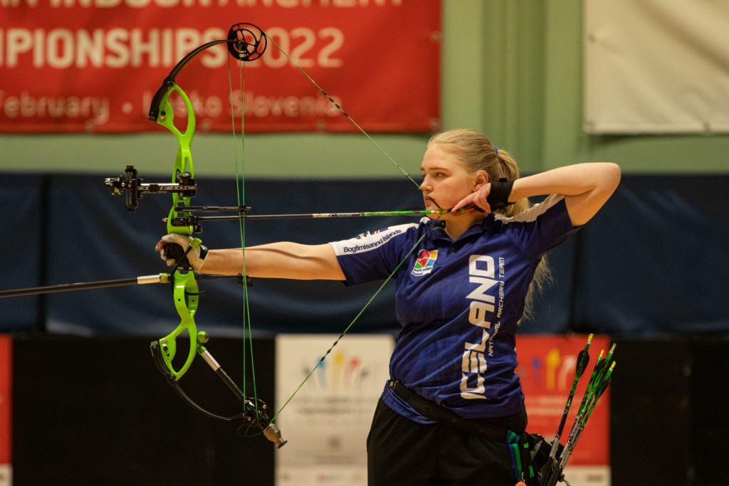 Anna María í fjórða sæti á EM í bogfimi í Slóveníu Anna María í fjórða sæti á EM í bogfimi í Slóveníu