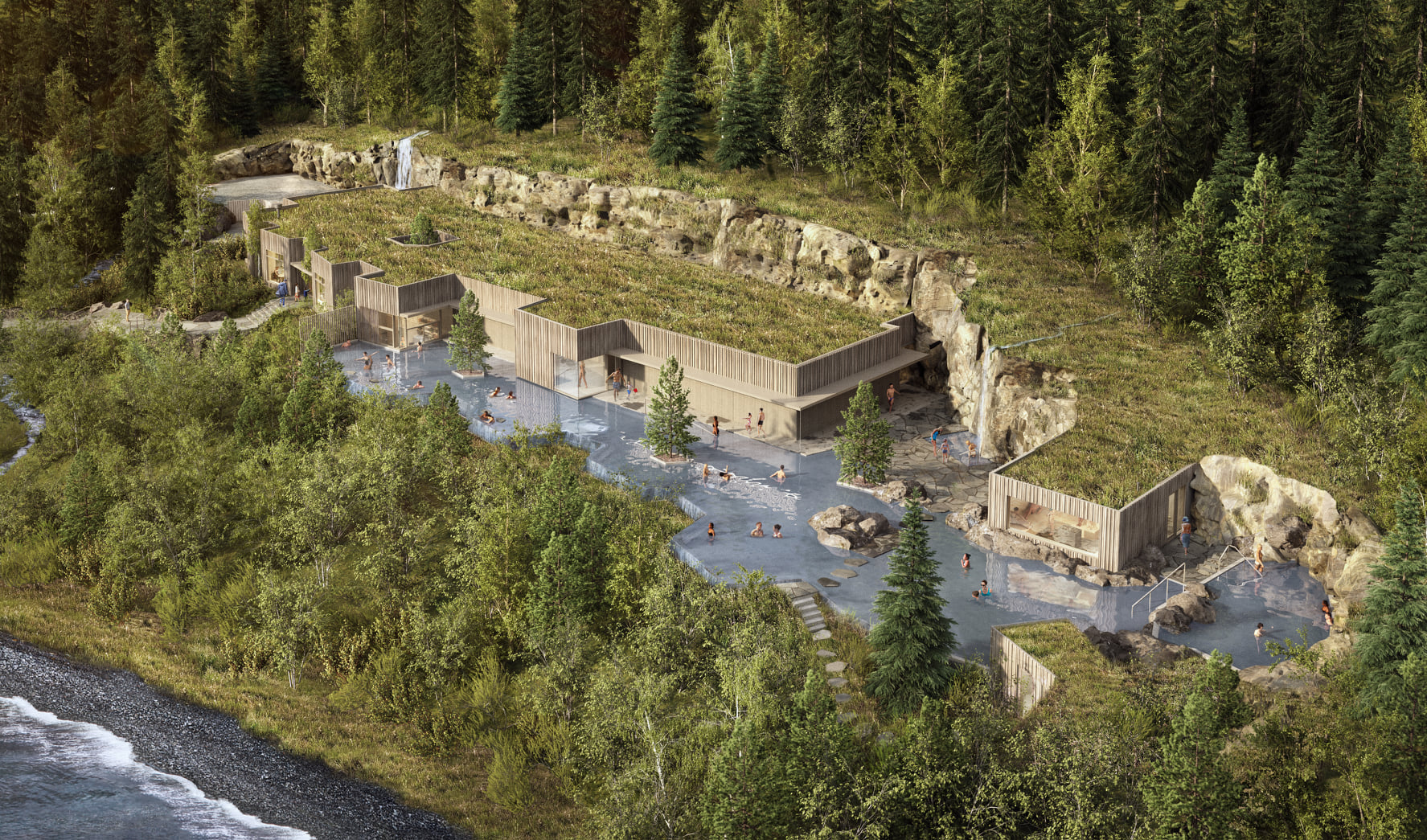 Vatni veitt í Skógarböðin í fyrsta sinn og umfjöllun hjá CNN Vatni veitt í Skógarböðin í fyrsta sinn og umfjöllun hjá CNN