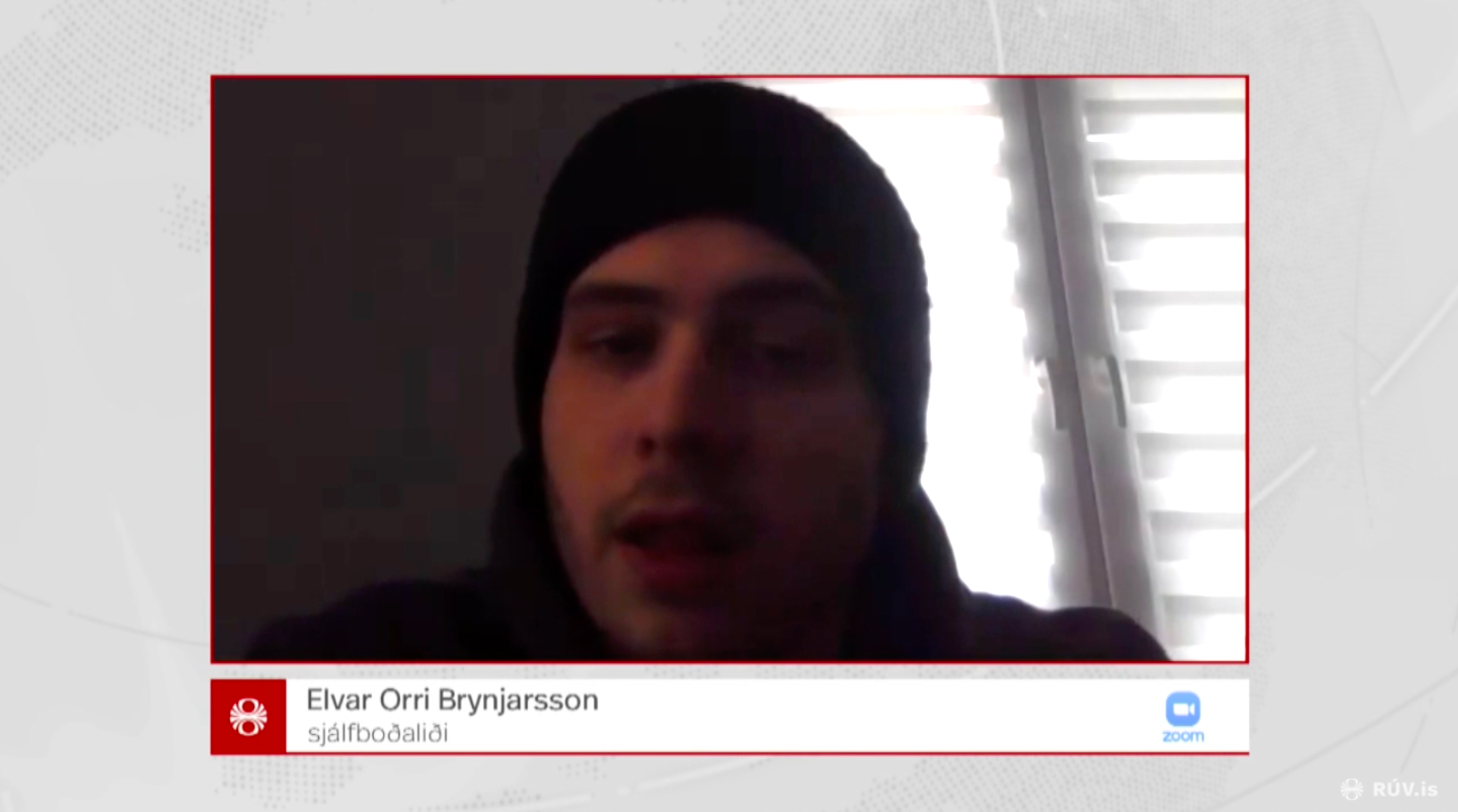 Ungur Akureyringur aðstoðar á landamærum Póllands og Úkraínu