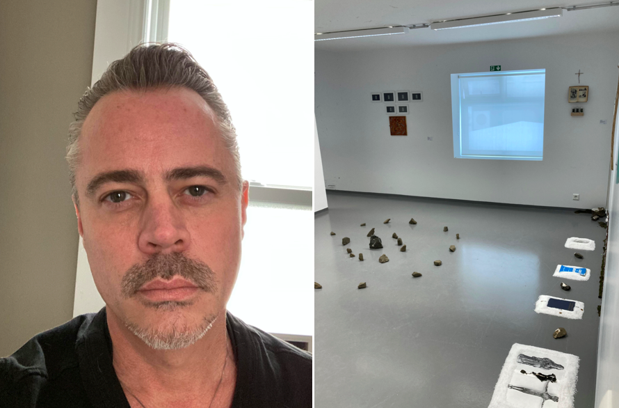 Aaron Mitchell sýnir í gestavinnustofu Listasafnsins á Akureyri Aaron Mitchell sýnir í gestavinnustofu Listasafnsins á Akureyri